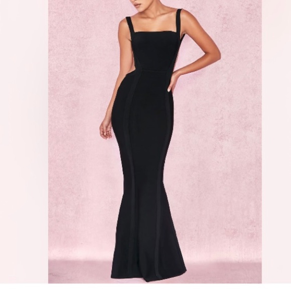 House of CB Black Maxi Dress